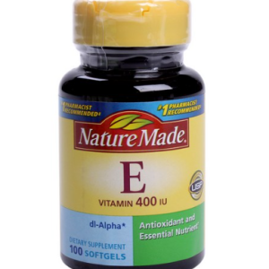Nature Made eu DL-Alpha Soft Gel, 1, 100 tablets