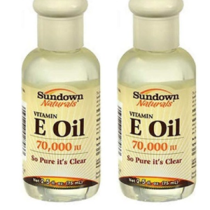 2 set sundown naturals vitamin e oil 2.50 OZ