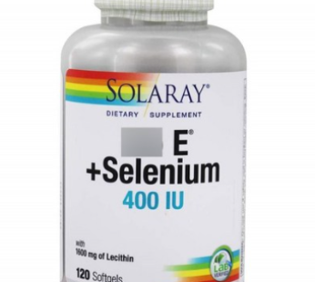 Solaray E + Selenium 400 IU Soft Gel