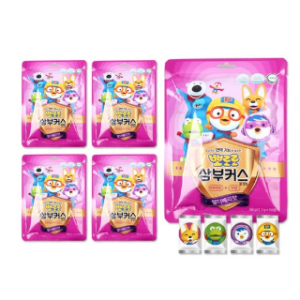 Haeho Pororo Sambu Course Elderberry Taste 1.2g x 50, 250 times, 5 boxes