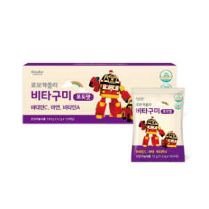 [Robocar Poly] Vita Gumi 15 peaks of grapes of children’s nutritional baby
