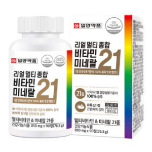 Ilyang Pharm Real Multi Multi -Multi -Vitamin Minerals 21, 90 tablets, 2