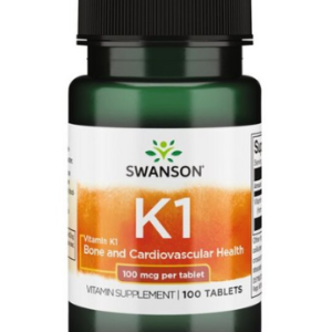 Swanson Vitamin K-1 100mcg Tablet