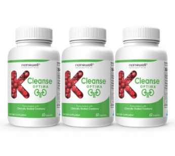 [Overseas] Nanowell K Cleans Optima 60 Capsule X 3 bottles (3 months), 3 pieces, 60 tablets