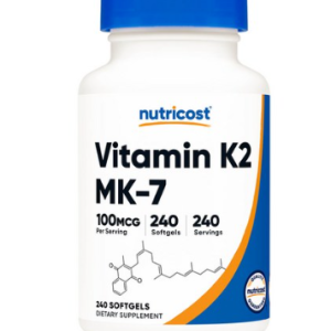 NutricOst Vitamin Vitamin K2 MK7 MENAQ7 Menakyu 7 240 Jeong Menna Quinon, 1